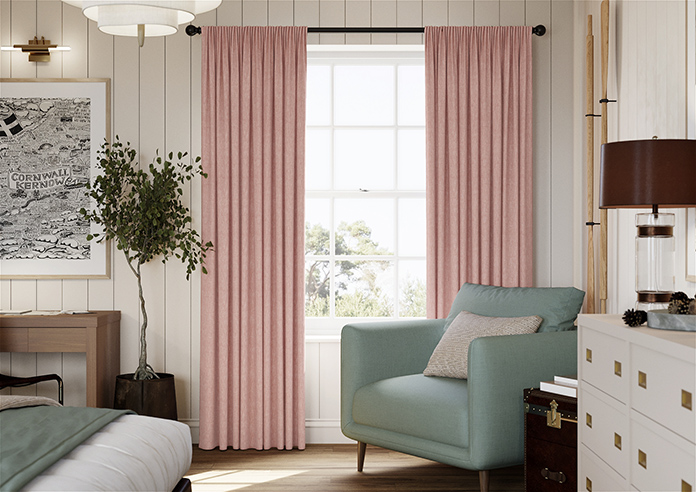 Delicate Chevron, Rayon - Made to Measure Curtains - Image 3